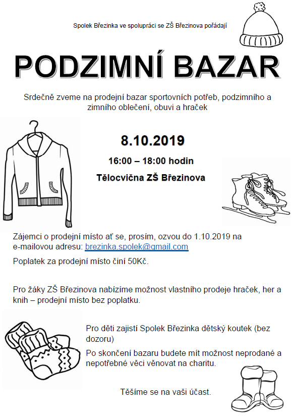 Podzimní bazar